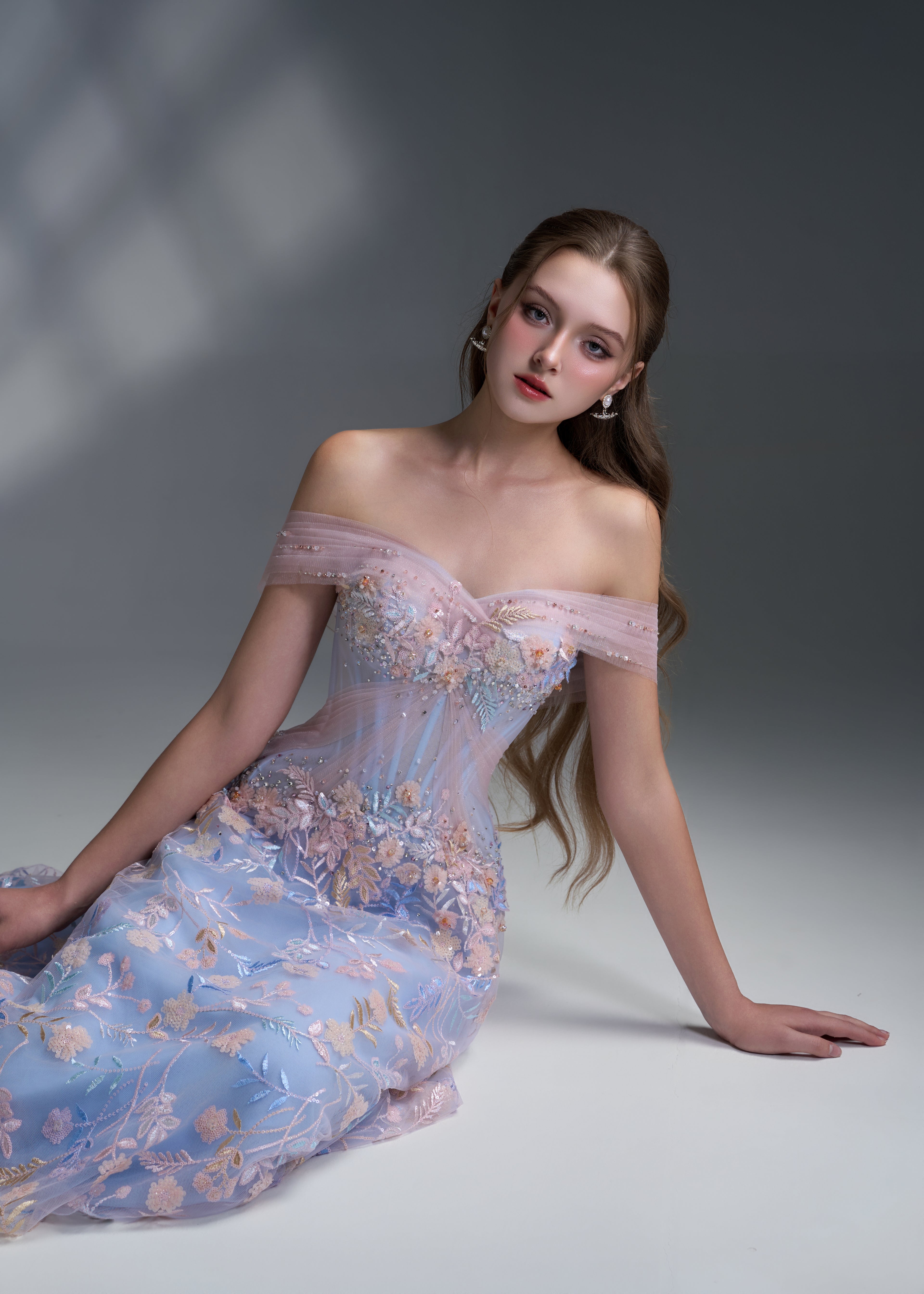 Bluebell Blossom Gown