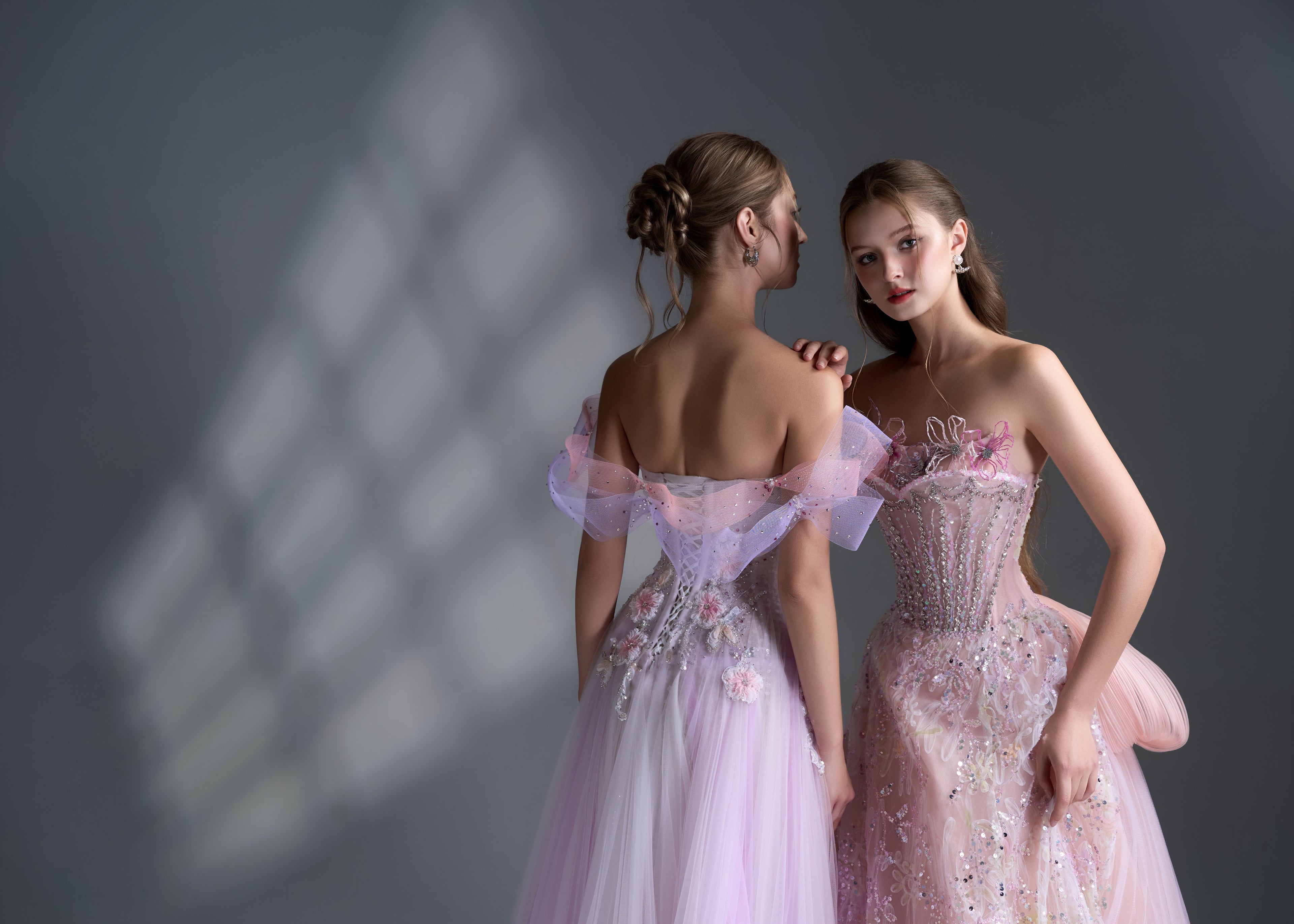 Petal Whisper Gown