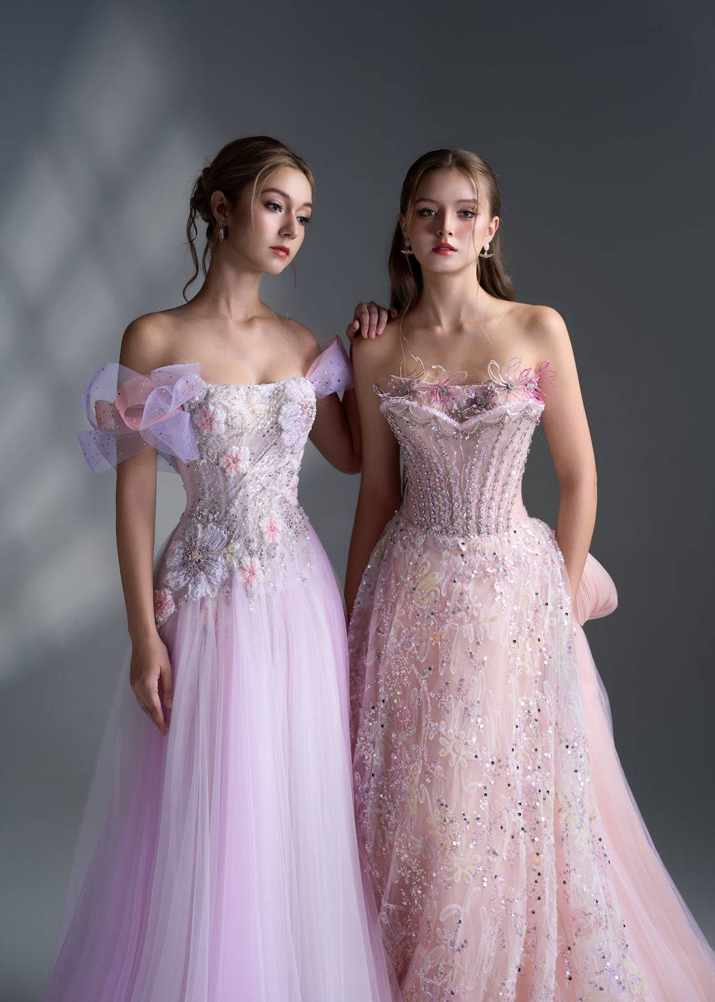 Petal Whisper Gown